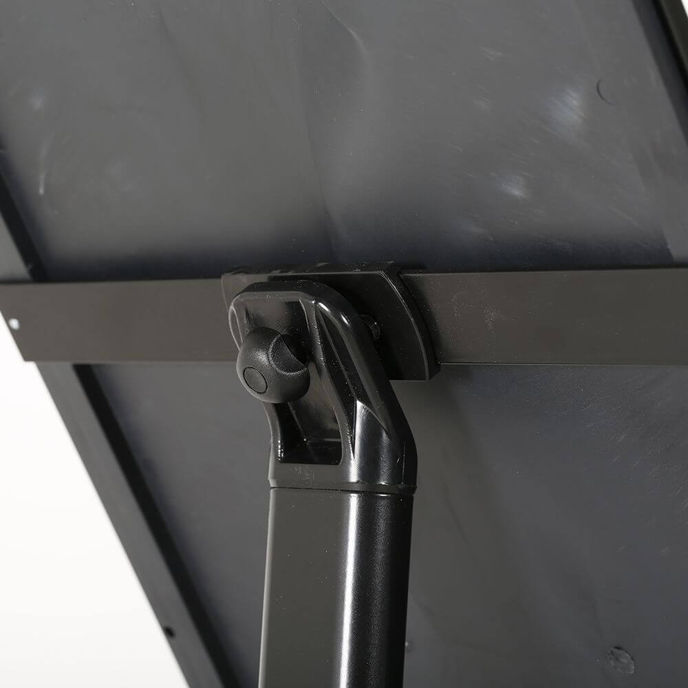 Infoständer "Deco", DIN A4, Schwarz - Infoständer - Speedjust Schweiz