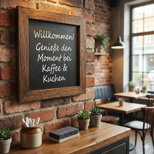 "InspiraBoard" Wandkreidetafel 40x40cm, Indoor - Wandtafel - Speedjust Schweiz