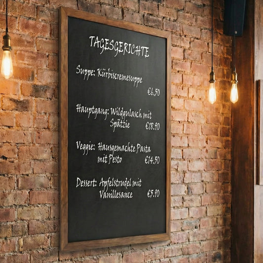 "InspiraBoard" Wandkreidetafel 80x120cm, Indoor - Wandtafel - Speedjust Schweiz