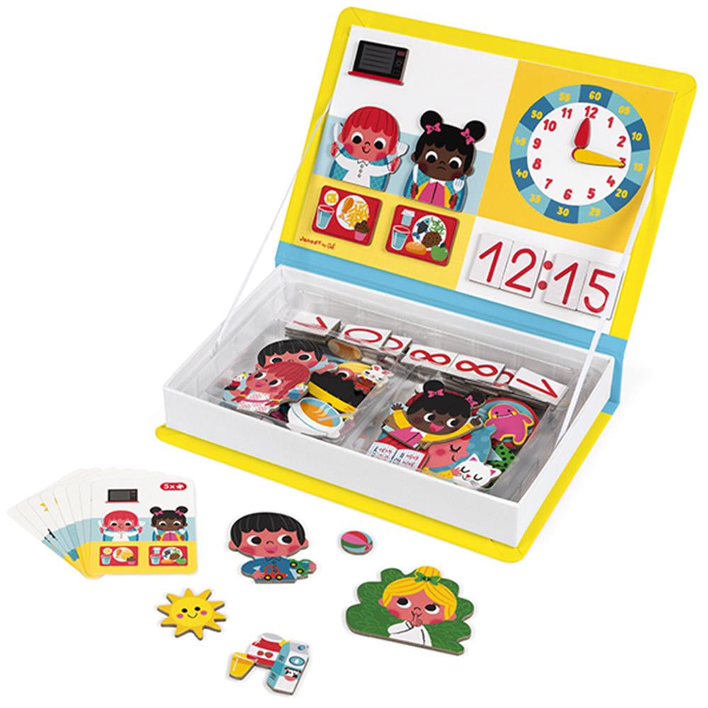 Magnetbuch Lerne die Uhr