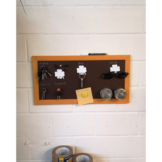KalaMitica® Kreidetafel Magnetisch mit Holzrahmen, 27x55cm - Wandtafel - Speedjust Schweiz
