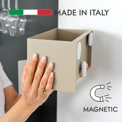 KalaMitica® Magnetbehälter "Hermes" aus Stahl - Magnetische Produkte - Speedjust Schweiz