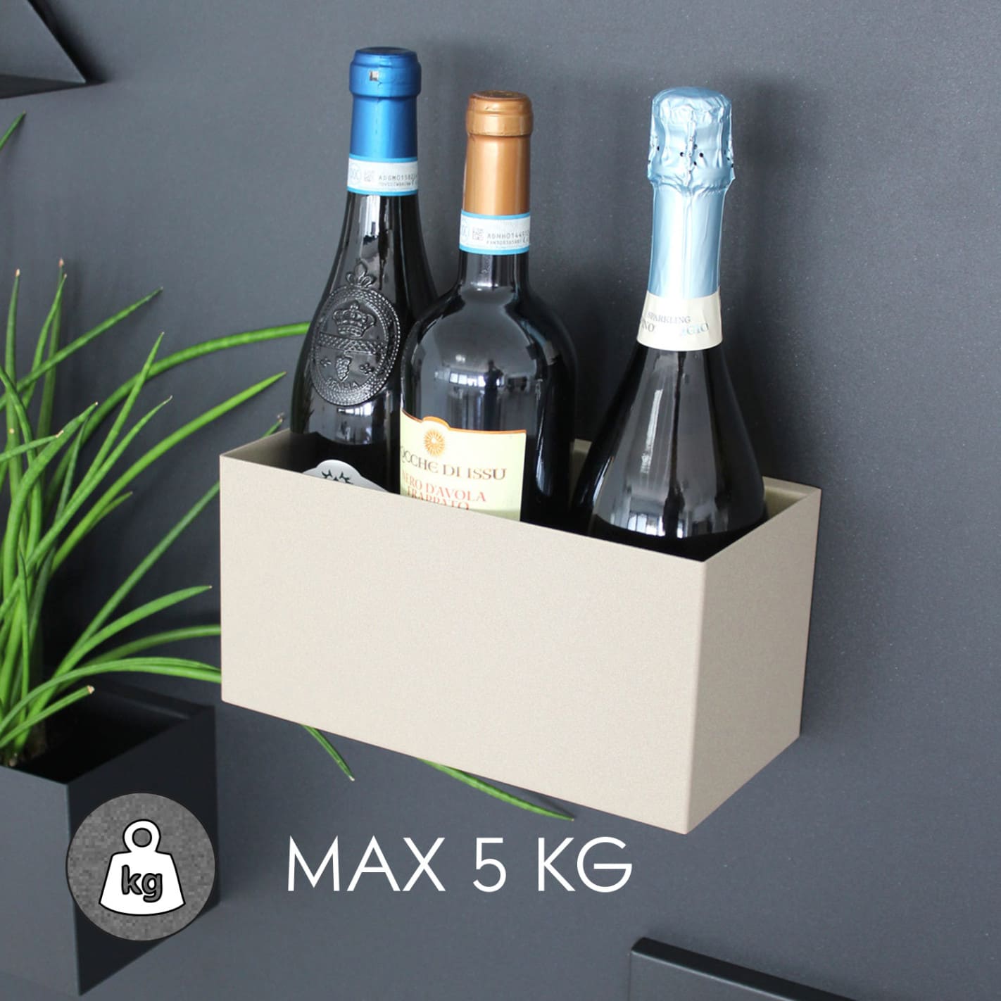 KalaMitica® Magnetbehälter "Hermes" aus Stahl - Magnetische Produkte - Speedjust Schweiz