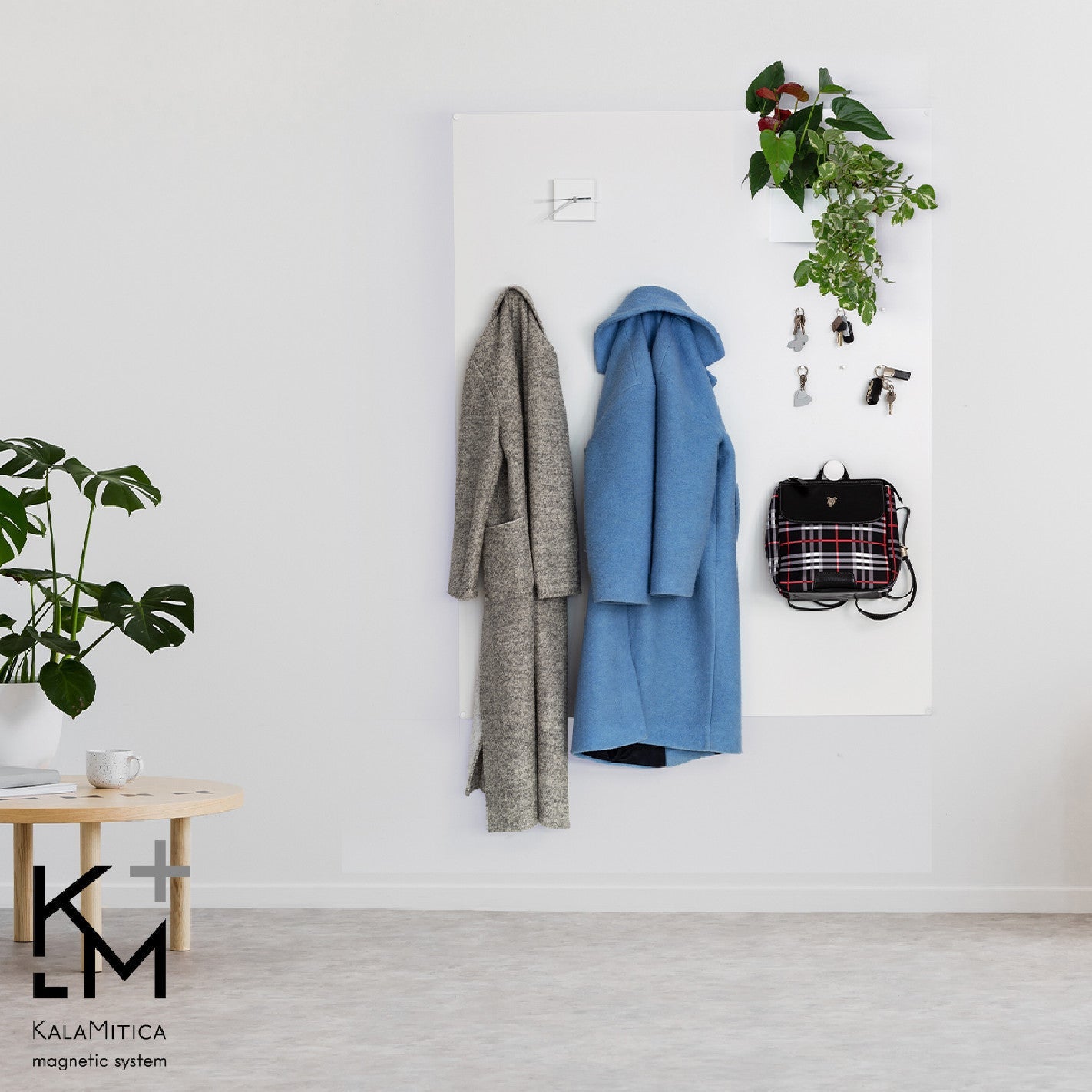 KalaMitica® Magnetische Kreidetafel ohne Rahmen, 114×74cm - Wandtafel - Speedjust Schweiz