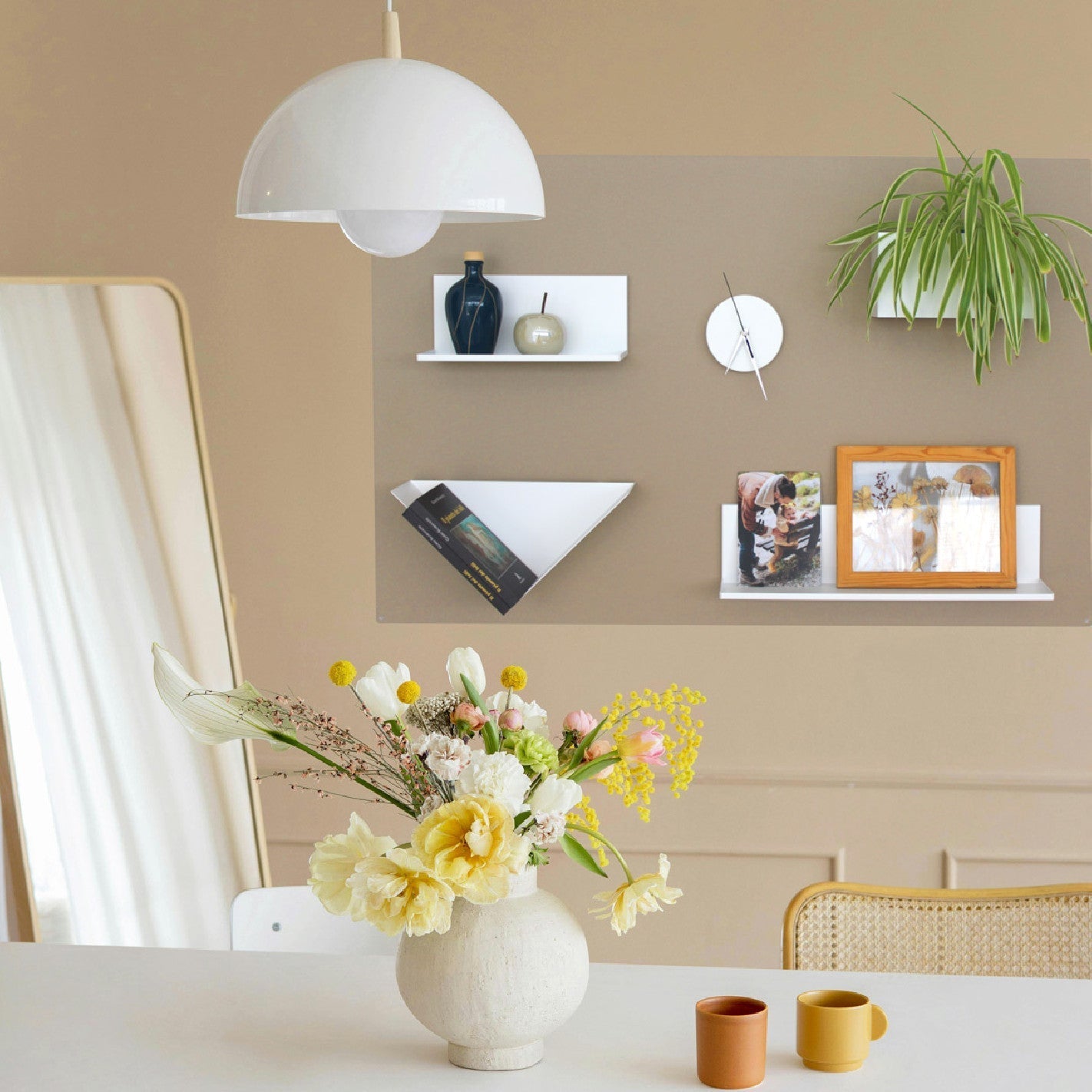 KalaMitica® Magnetische Kreidetafel ohne Rahmen, 114×74cm - Wandtafel - Speedjust Schweiz