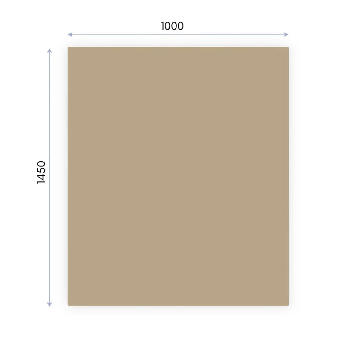 KalaMitica® Magnetische Kreidetafel ohne Rahmen, 145x100cm - Wandtafel - Speedjust Schweiz