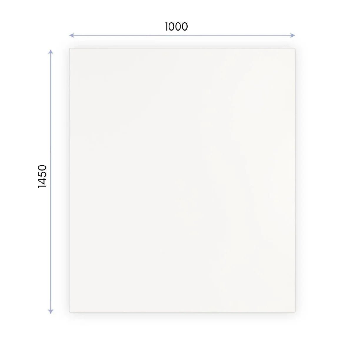KalaMitica® Magnetische Kreidetafel ohne Rahmen, 145x100cm - Wandtafel - Speedjust Schweiz