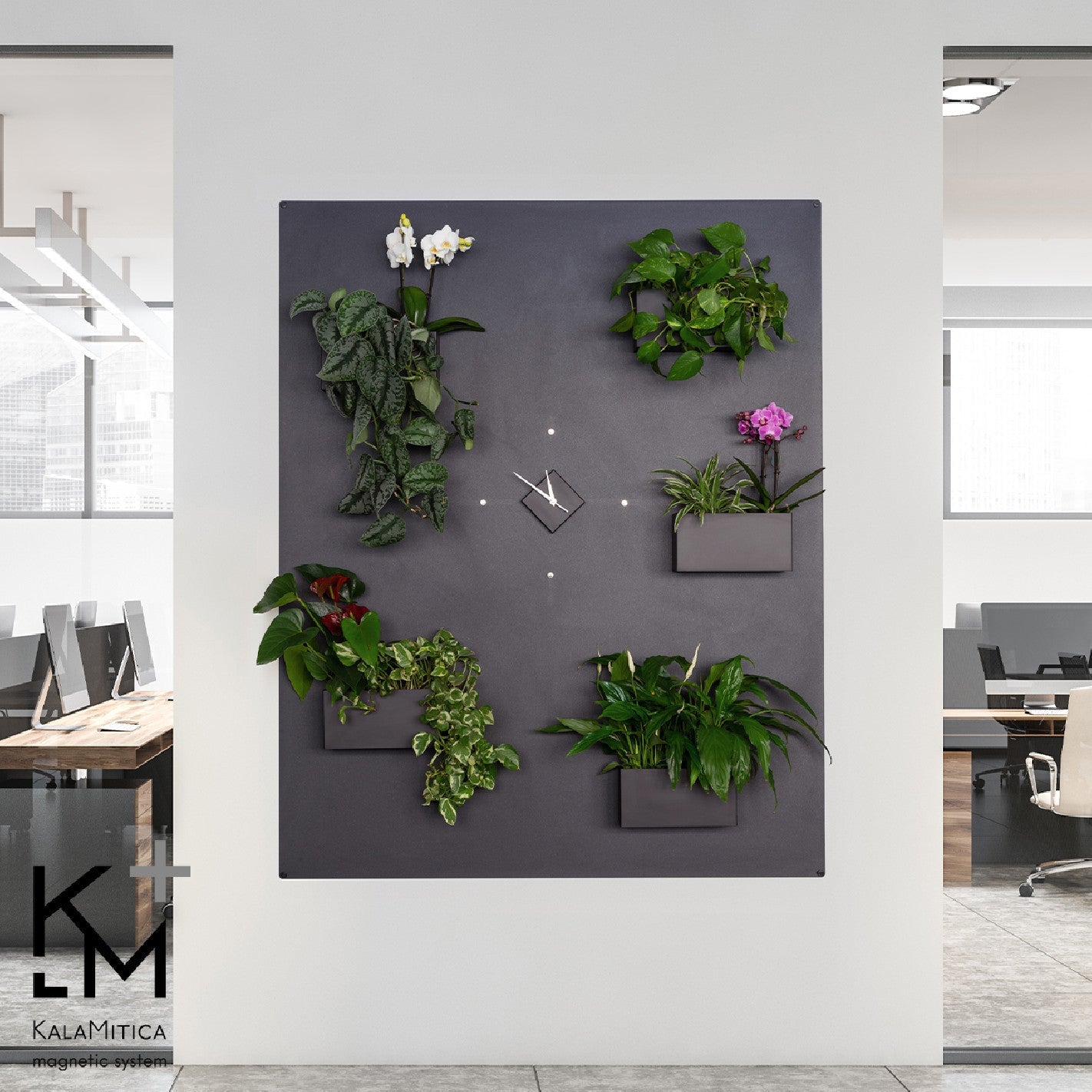 KalaMitica® Magnetische Kreidetafel ohne Rahmen, 145x100cm - Wandtafel - Speedjust Schweiz