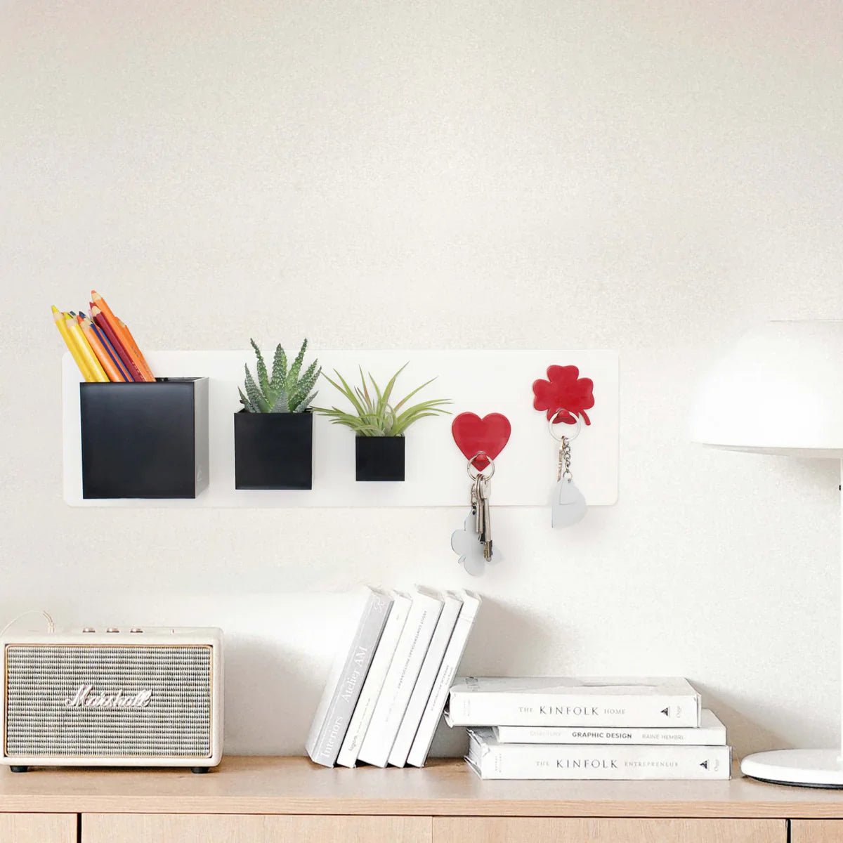 KalaMitica® Magnetische Kreidetafel ohne Rahmen, 50x14cm - Wandtafel - Speedjust Schweiz
