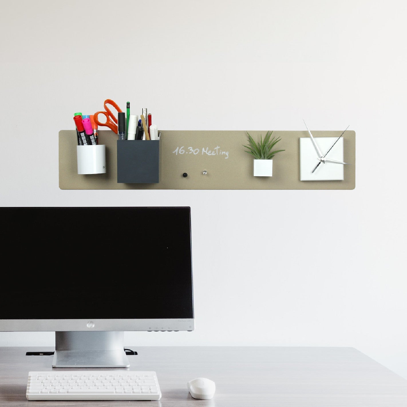 KalaMitica® Magnetische Kreidetafel ohne Rahmen, 70x14cm - Wandtafel - Speedjust Schweiz