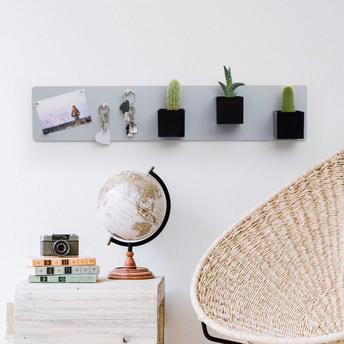 KalaMitica® Magnetische Kreidetafel ohne Rahmen, 70x14cm - Wandtafel - Speedjust Schweiz