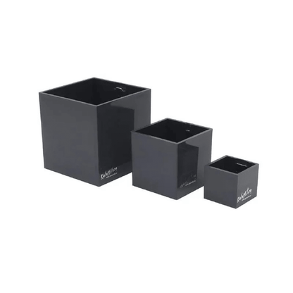 KalaMitica® Magnetische Würfelbehälter Neodym, Ø 3,5 - 6 - 9, Anthrazit, 3 Stk. - Magnetische Produkte - Speedjust Schweiz