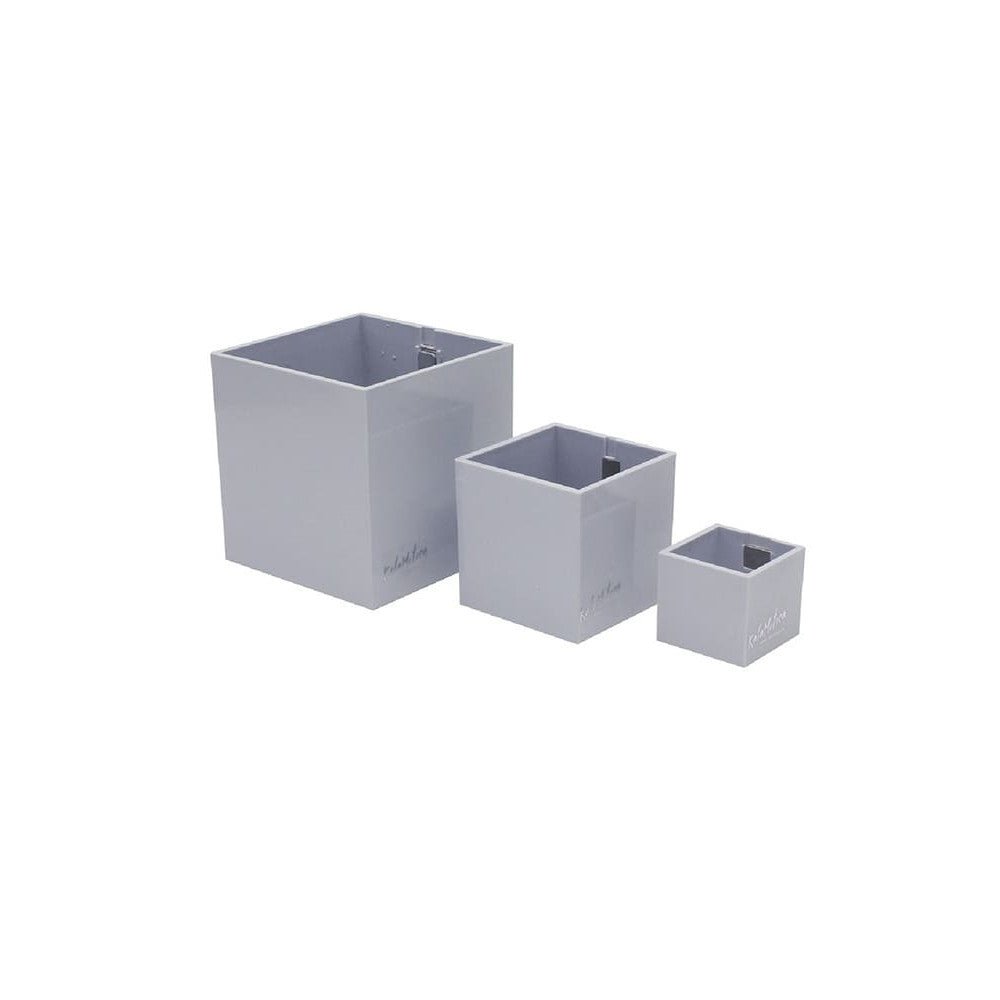 KalaMitica® Magnetische Würfelbehälter Neodym, Ø 3,5 - 6 - 9, Icegrau - Magnetische Produkte - Speedjust Schweiz