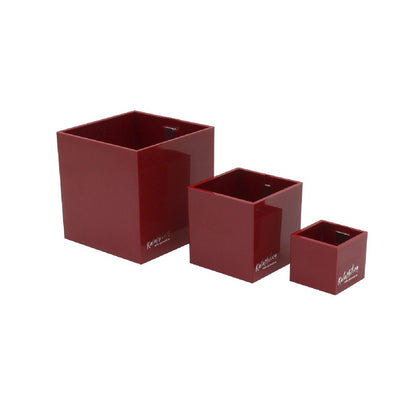 KalaMitica® Magnetische Würfelbehälter Neodym, Ø 3,5 - 6 - 9, Rot, 3 Stk. - Magnetische Produkte - Speedjust Schweiz