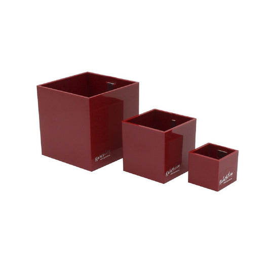 KalaMitica® Magnetische Würfelbehälter Neodym, Ø 3,5 - 6 - 9, Rot, 3 Stk. - Magnetische Produkte - Speedjust Schweiz