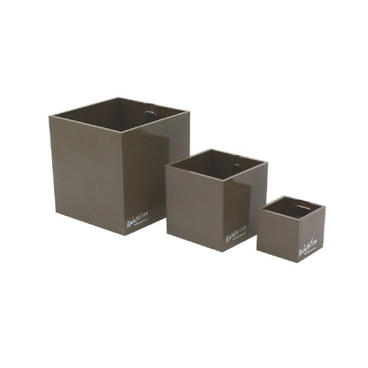 KalaMitica® Magnetische Würfelbehälter Neodym, Ø 3,5 - 6 - 9, Taupe, 3 Stk. - Magnetische Produkte - Speedjust Schweiz