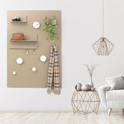 KalaMitica® Magnetisches Wandregal "Kostas", 50cm, Beige - Magnetische Produkte - Speedjust Schweiz