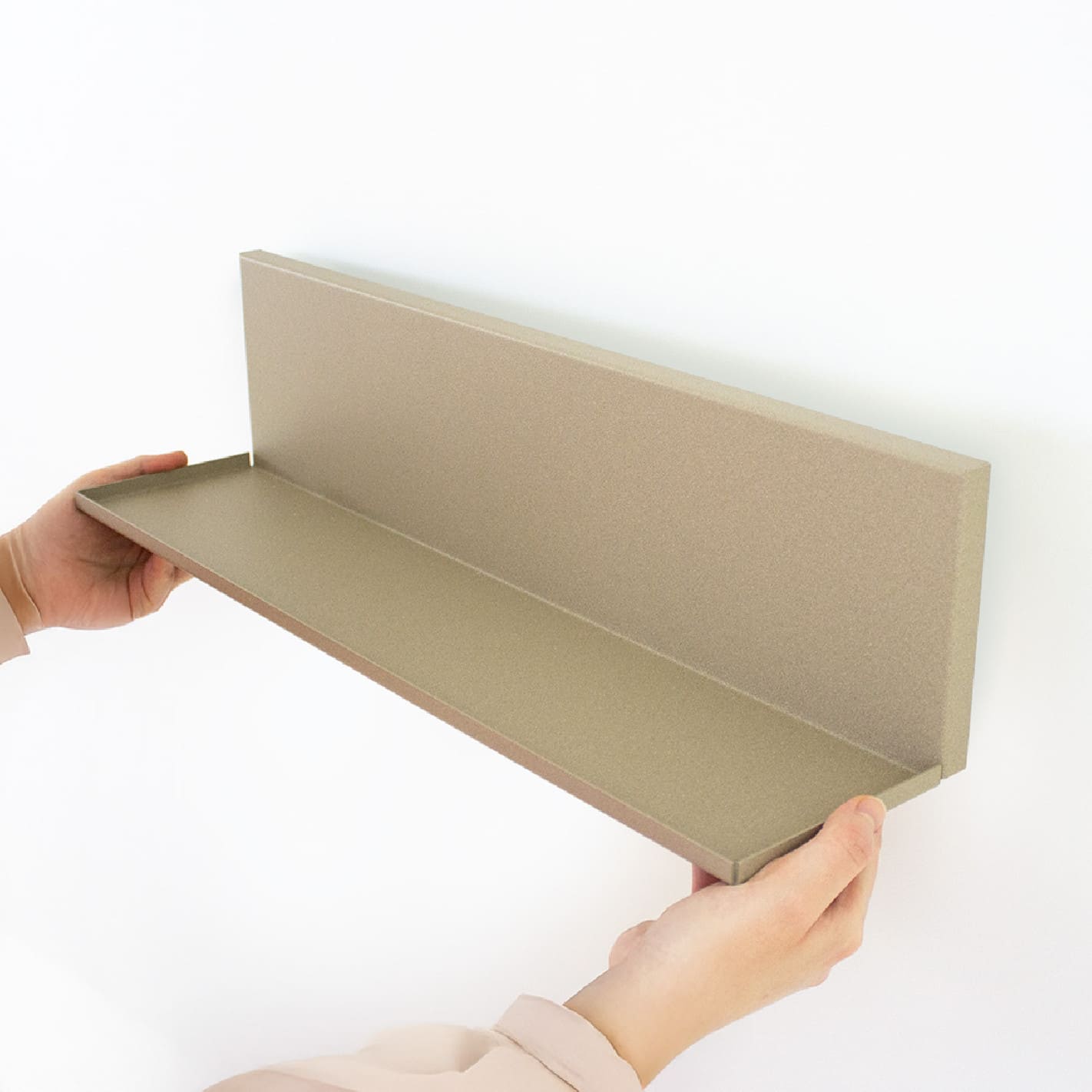 KalaMitica® Magnetisches Wandregal "Kostas", 50cm, Beige - Magnetische Produkte - Speedjust Schweiz