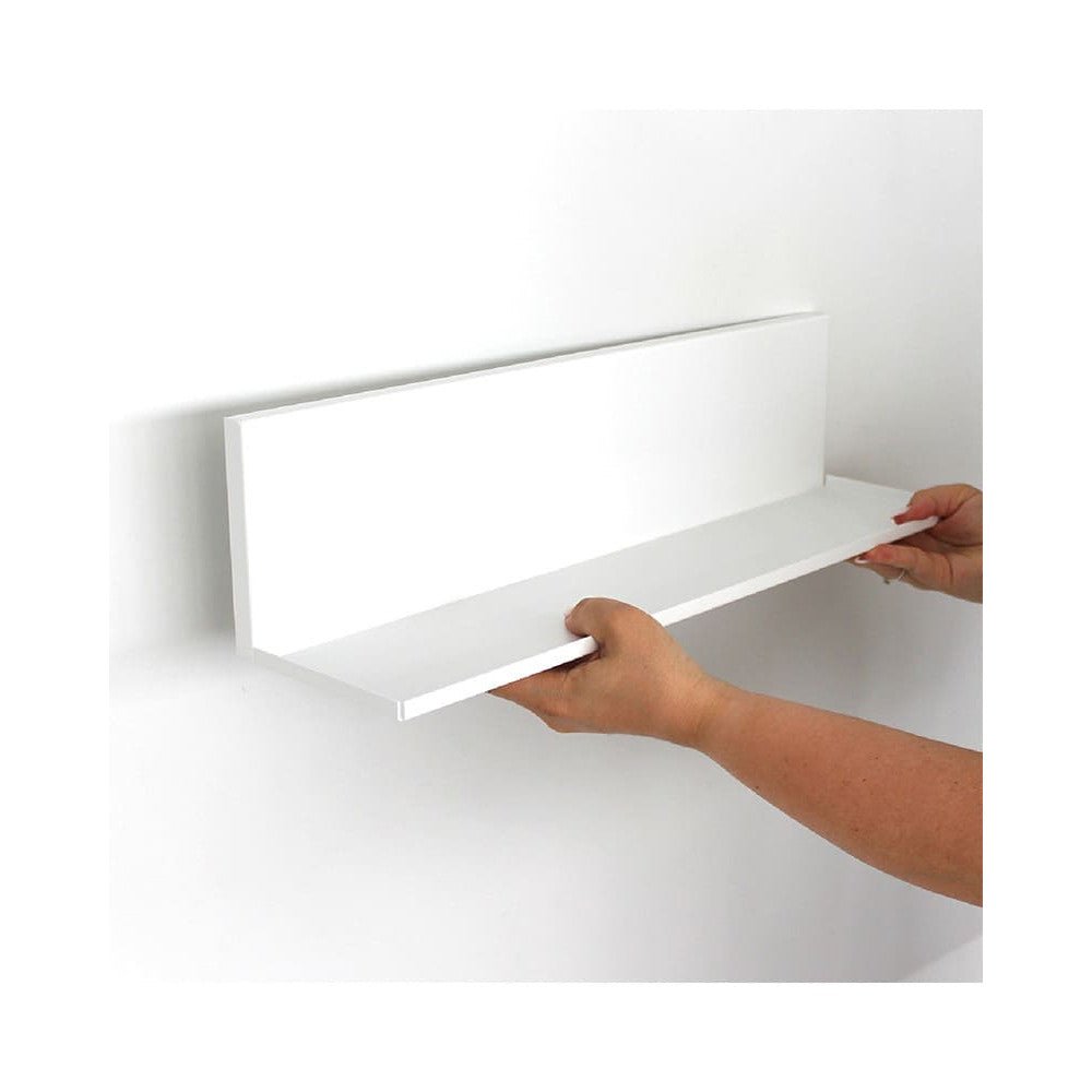 KalaMitica® Magnetisches Wandregal "Kostas", 50cm, Weiss - Magnetische Produkte - Speedjust Schweiz