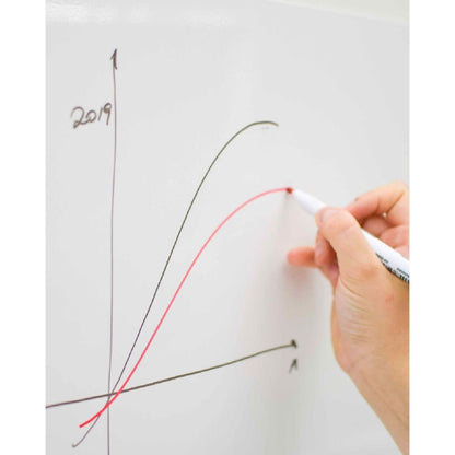 KalaMitica® Whiteboard Magnetisch, Ohne Rahmen, 100x145cm - Wandtafel - Speedjust Schweiz