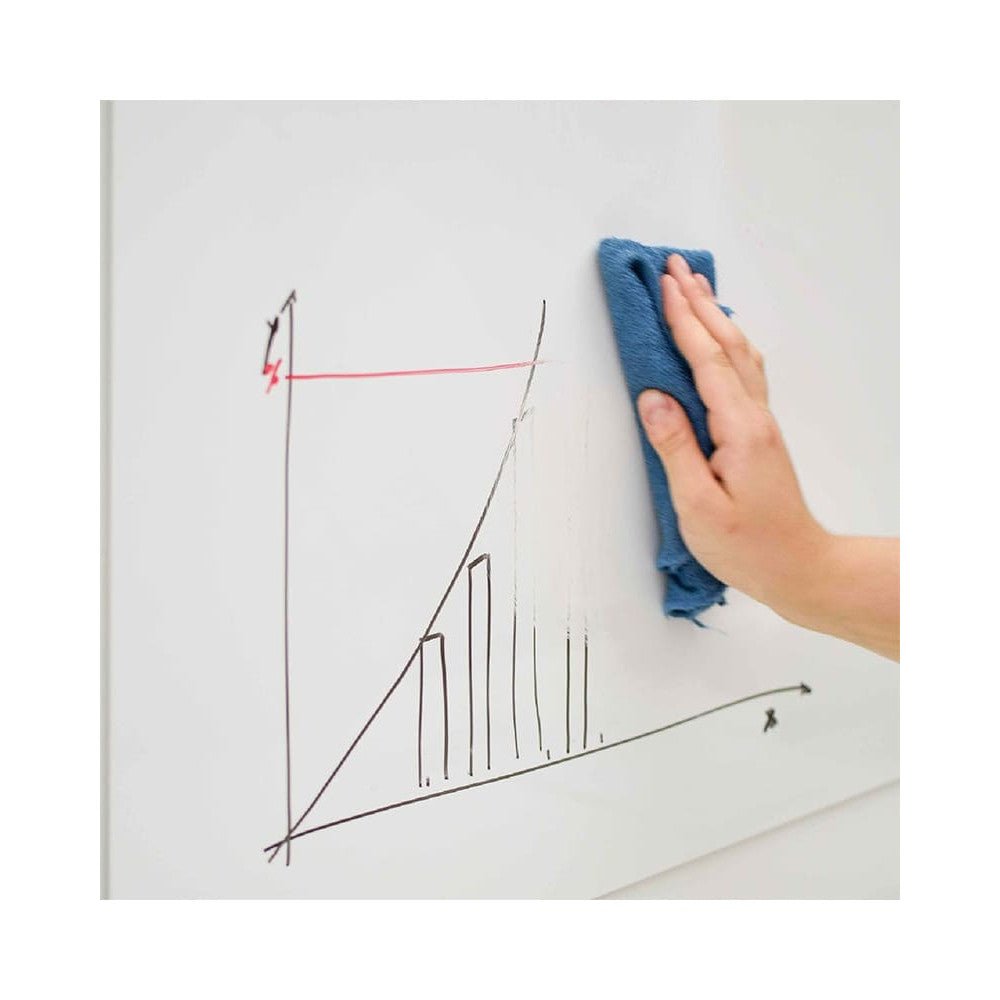 KalaMitica® Whiteboard Magnetisch, Ohne Rahmen, 74x114cm - Wandtafel - Speedjust Schweiz