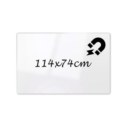 KalaMitica® Whiteboard Magnetisch, Ohne Rahmen, 74x114cm - Wandtafel - Speedjust Schweiz