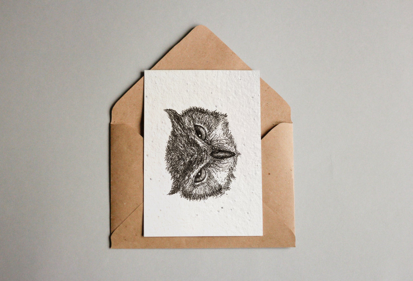 Kartenset aus Samenpapier - Waldtiere - Seedpaper / Samenpapier - Speedjust Schweiz