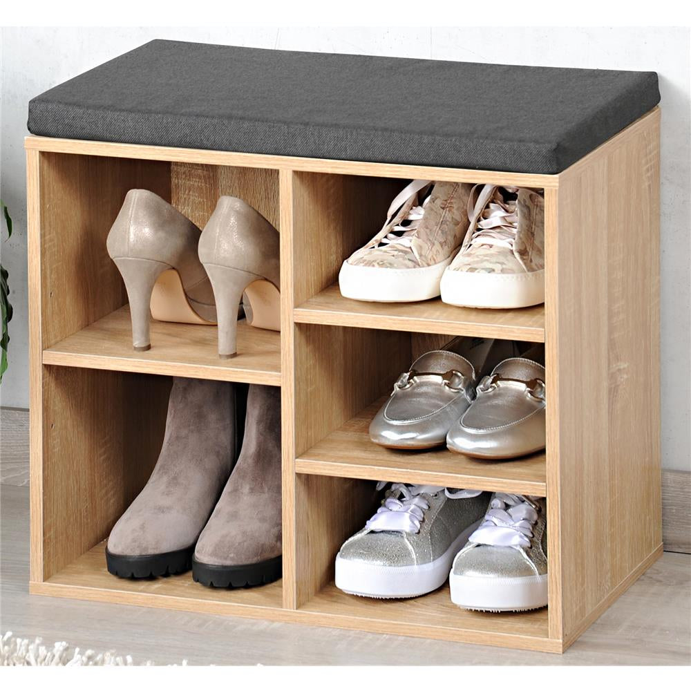 Schuhschrank mit Sitzkissen