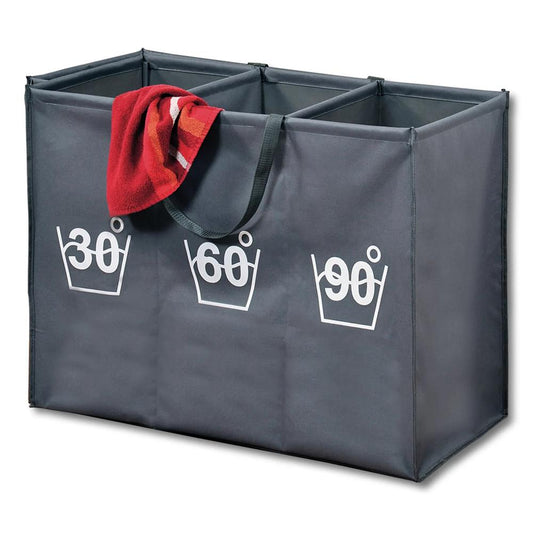 Contenitore per biancheria con 3 scomparti