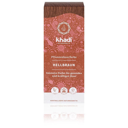 Pflanzenhaarfarbe Hellbraun