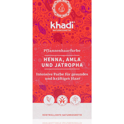 Pflanzenhaarfarbe Henna, Amla & Jatropha