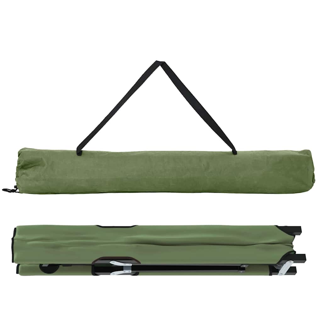 Klapp Schlafbett fürs Camping Grün 206 x 76 x 74 cm - Speedjust Schweiz
