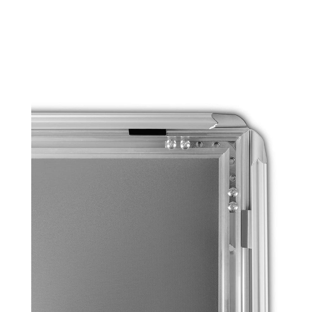 Alu Klapprahmen 32 mm – Silber | DIN A1 oder DIN A2