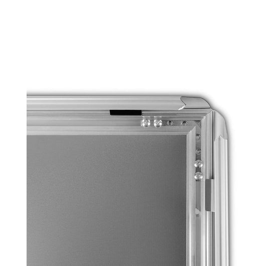 Alu Klapprahmen, DIN A2, 32mm, Silber