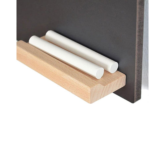 Kreidetafel Küche, mit Ablage, Kordel, Kreide und Schwamm, 24x48cm