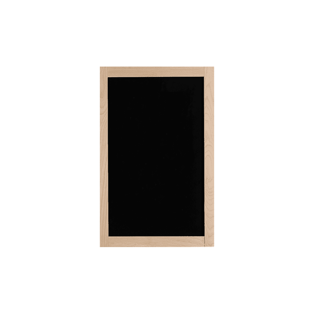 Kreidetafel mit Holzrahmen, Buche, 48x98cm, Indoor - Wandtafel - Speedjust Schweiz