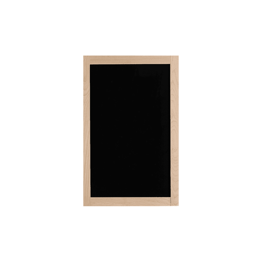 Kreidetafel mit Holzrahmen, Buche, 48x98cm, Indoor - Wandtafel - Speedjust Schweiz