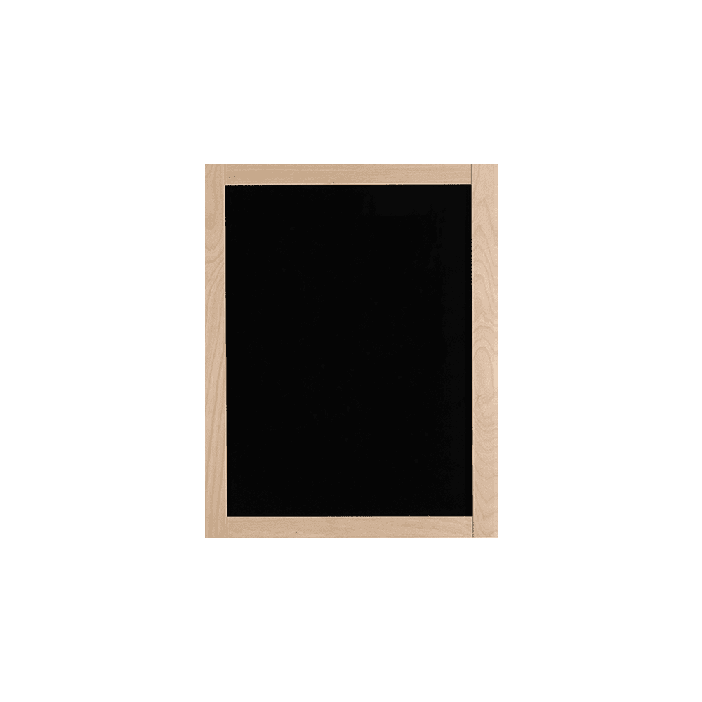 Kreidetafel mit Holzrahmen, Buche, 68x88cm, Indoor - Wandtafel - Speedjust Schweiz