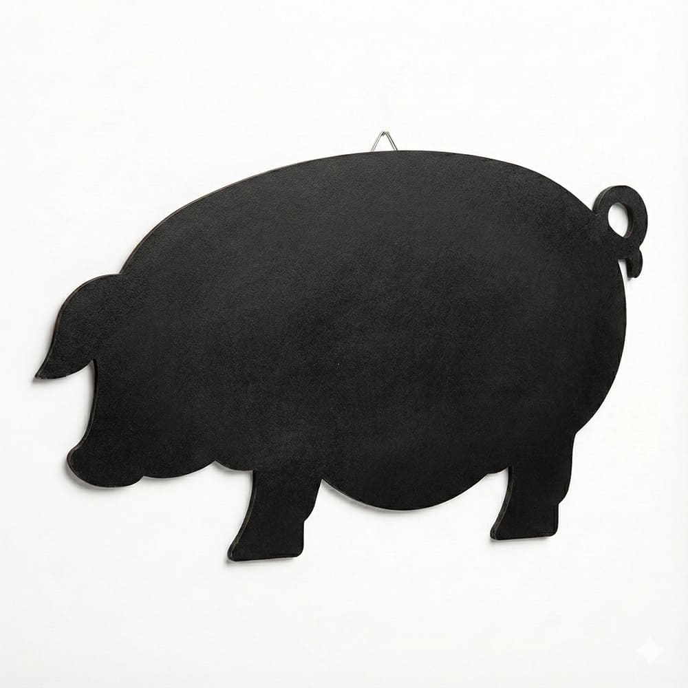 Kreidetafel "Schwein" ohne Rahmen, 92x52cm, Outdoor - Abverkauf / Einzelstücke - Wandtafel - Speedjust Schweiz