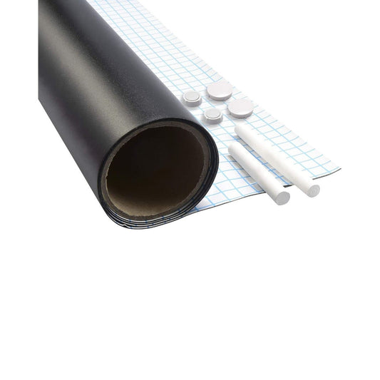 Kreidetafelfolie / Wandtafelfolie Magnetisch, Selbstklebend, Schwarz, 60x90cm - Wandtafel - Speedjust Schweiz