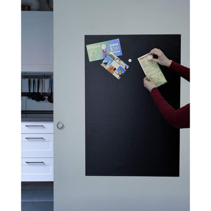Kreidetafelfolie / Wandtafelfolie Magnetisch, Selbstklebend, Schwarz, 60x90cm - Wandtafel - Speedjust Schweiz