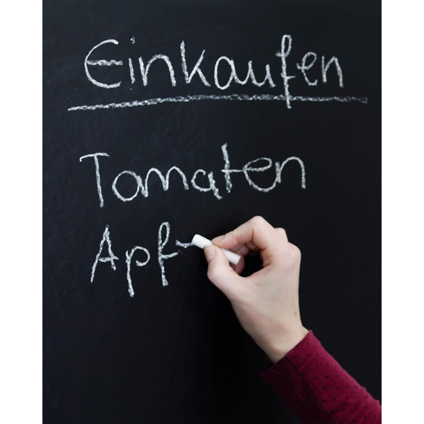 Kreidetafelfolie / Wandtafelfolie Magnetisch, Selbstklebend, Schwarz, 60x90cm - Wandtafel - Speedjust Schweiz
