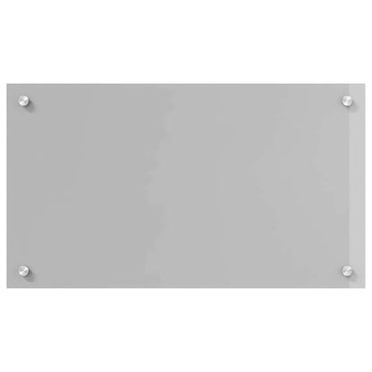 Küchenrückwand 2 pcs Hellgrau 70 x 40 cm Gehärtetes Glas - Speedjust Schweiz