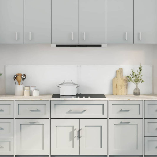 Küchenrückwand 2 pcs Transparent 100 x 40 cm Gehärtetes Glas - Speedjust Schweiz