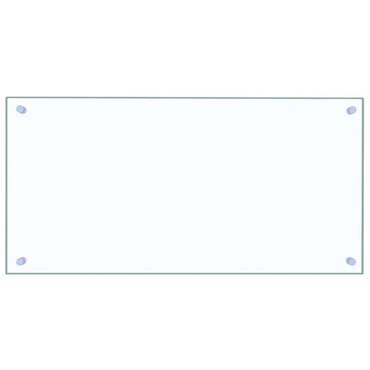 Küchenrückwand Transparent 80×40 cm Hartglas - Speedjust Schweiz