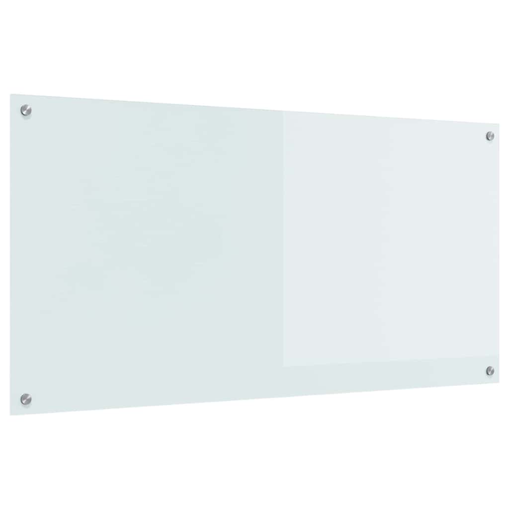 Küchenrückwand Weiß 120 x 60 cm Gehärtetes Glas - Speedjust Schweiz