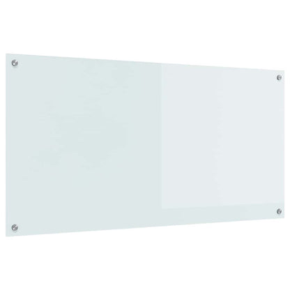 Küchenrückwand Weiß 120 x 60 cm Gehärtetes Glas - Speedjust Schweiz