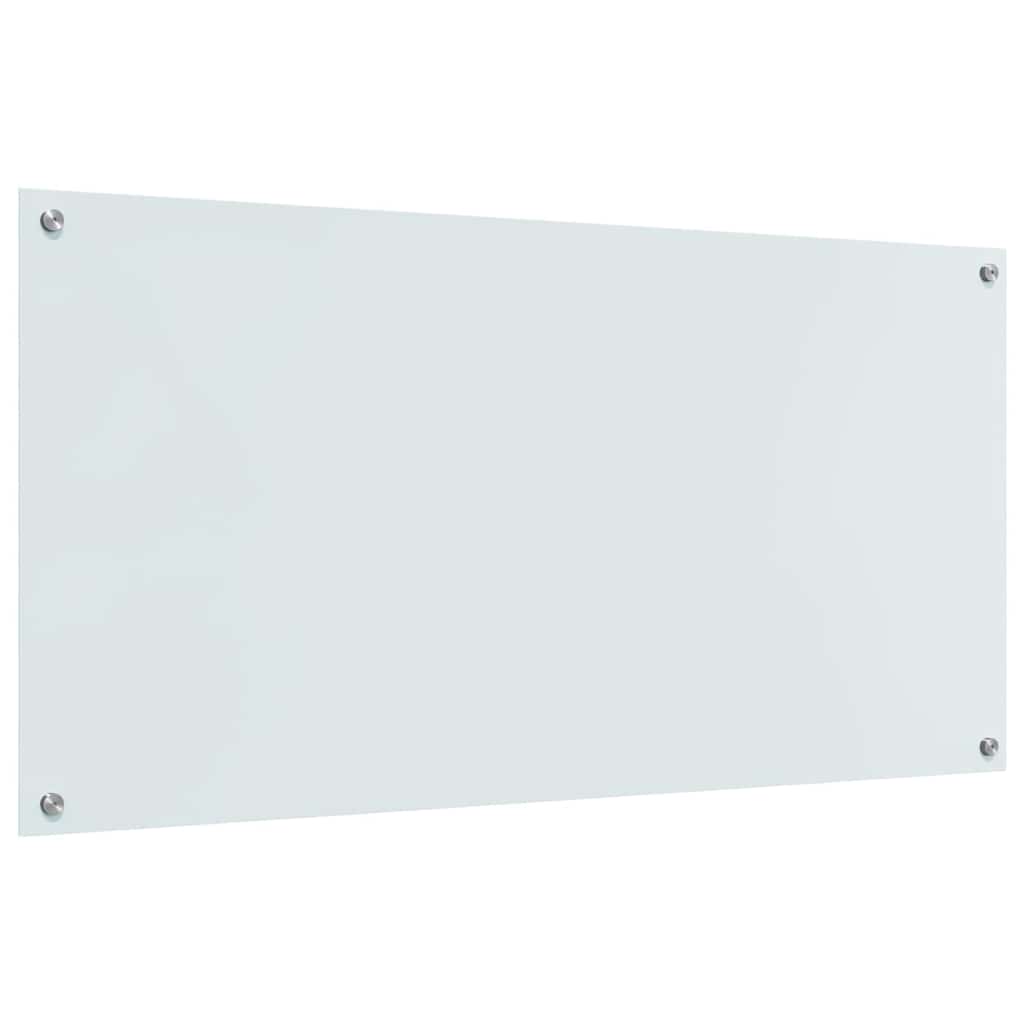 Küchenrückwand Weiß 120 x 60 cm Gehärtetes Glas - Speedjust Schweiz