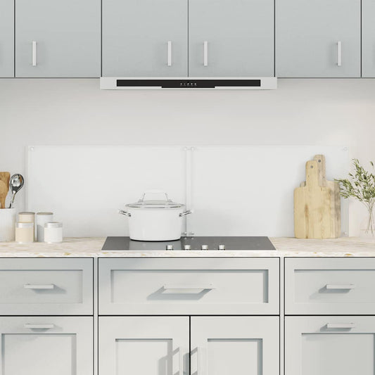 Küchenrückwände 2 Stk. Transparent 70x40 cm Hartglas - Speedjust Schweiz