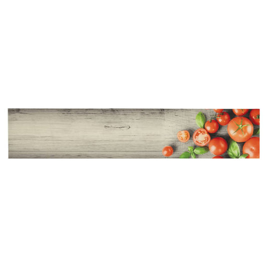 Küchenteppich Waschbar Tomaten 60x300 cm Samt - Speedjust Schweiz
